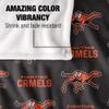 Campbell University Blanket, 36"x58" Logo Pattern, Silky Touch Super Soft Throw Blanket view 4