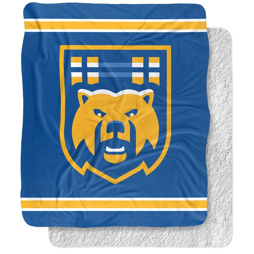 University of California, Riverside Blanket, 50"x60" Primary Logo, Silky Touch Sherpa Back Super Soft Throw Blanket