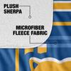 University of California, Riverside Blanket, 50"x60" Primary Logo, Silky Touch Sherpa Back Super Soft Throw Blanket view 4
