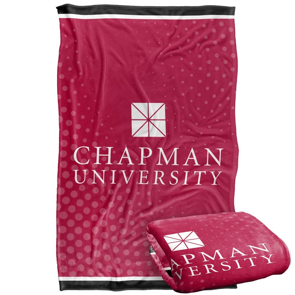 Chapman University Blanket, 36"x58" Logo Dots, Silky Touch Super Soft Throw Blanket