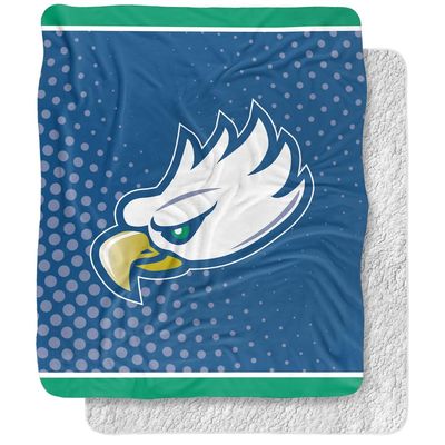 Florida Gulf Coast University Blanket, 50"x60" Logo Dots, Silky Touch Sherpa Back Super Soft Throw Blanket