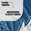 Florida Gulf Coast University Blanket, 50"x60" Logo Dots, Silky Touch Sherpa Back Super Soft Throw Blanket view 4