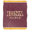 Iona College Blanket, 50"x60" Logo Dots, Silky Touch Sherpa Back Super Soft Throw Blanket view 2