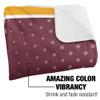 Iona College Blanket, 50"x60" Logo Dots, Silky Touch Sherpa Back Super Soft Throw Blanket view 3