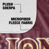 Iona College Blanket, 50"x60" Logo Dots, Silky Touch Sherpa Back Super Soft Throw Blanket view 4