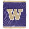 University of Washington Blanket, 50"x60" Logo Dots, Silky Touch Sherpa Back Super Soft Throw Blanket view 2