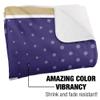 University of Washington Blanket, 50"x60" Logo Dots, Silky Touch Sherpa Back Super Soft Throw Blanket view 3