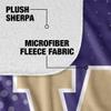 University of Washington Blanket, 50"x60" Logo Dots, Silky Touch Sherpa Back Super Soft Throw Blanket view 4