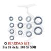 JEEFUSE Fishing Reel Stainless Steel Ball Bearings Kit for 1000 SS SDH / 03797 Spinning reels Bearing Kits view 2