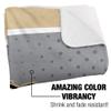 Purdue University Fort Wayne Blanket, 50"x60" Logo Dots, Silky Touch Sherpa Back Super Soft Throw Blanket view 3
