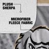 Purdue University Fort Wayne Blanket, 50"x60" Logo Dots, Silky Touch Sherpa Back Super Soft Throw Blanket view 4