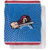 Presbyterian College Blanket, 50"x60" Logo Dots, Silky Touch Sherpa Back Super Soft Throw Blanket view 1