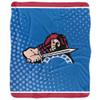 Presbyterian College Blanket, 50"x60" Logo Dots, Silky Touch Sherpa Back Super Soft Throw Blanket view 2