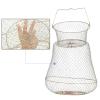 INOOMP Fishing Accessories Fishing Accessories Fishing Accessories Metal Net Fish Basket Steel Wire Fishing Cages Fish Cage Accessory Fishing Tool Fishing Tackle Fishing Tackle view 2