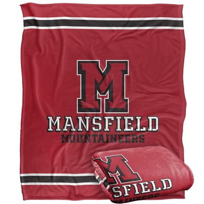 Mansfield University Blanket, 50"x60" Primary Logo, Silky Touch Super Soft Throw Blanket