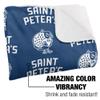 Saint Peters University Blanket, 50"x60" Logo Pattern, Silky Touch Sherpa Back Super Soft Throw Blanket view 3