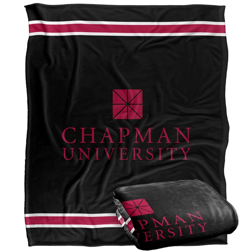 Chapman University Blanket, 50"x60" Primary Logo, Silky Touch Super Soft Throw Blanket