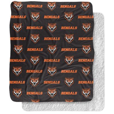 Idaho State University Blanket, 50"x60" Logo Pattern, Silky Touch Sherpa Back Super Soft Throw Blanket
