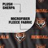 Idaho State University Blanket, 50"x60" Logo Pattern, Silky Touch Sherpa Back Super Soft Throw Blanket view 4