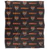Idaho State University Blanket, 50"x60" Logo Pattern, Silky Touch Super Soft Throw Blanket view 2