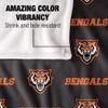 Idaho State University Blanket, 50"x60" Logo Pattern, Silky Touch Super Soft Throw Blanket view 4