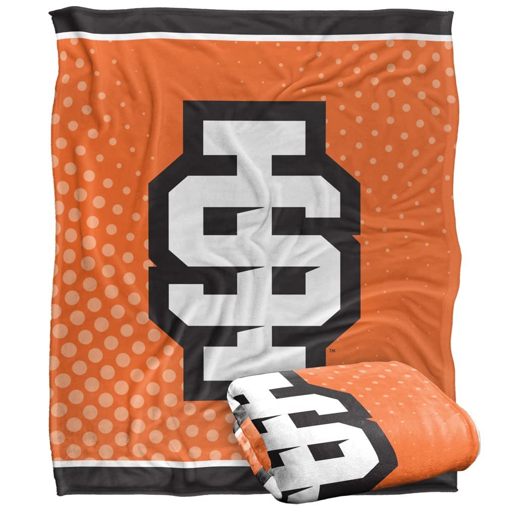 Idaho State University Blanket, 50"x60" Logo Dots, Silky Touch Super Soft Throw Blanket
