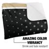 Purdue University Blanket, 50"x60" Logo Dots, Silky Touch Sherpa Back Super Soft Throw Blanket view 3