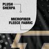 Purdue University Blanket, 50"x60" Logo Dots, Silky Touch Sherpa Back Super Soft Throw Blanket view 4