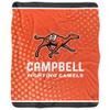 Campbell University Blanket, 50"x60" Logo Dots, Silky Touch Sherpa Back Super Soft Throw Blanket view 2