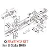 JEEFUSE Fishing Reel Stainless Steel Ball Bearings Kit for 10 1000S / 1000PGS / 02425/02426 Spinning reels Bearing Kits (Color : 02425) view 4