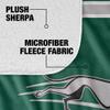 Loyola University Maryland Blanket, 50"x60" Primary Logo, Silky Touch Sherpa Back Super Soft Throw Blanket view 4