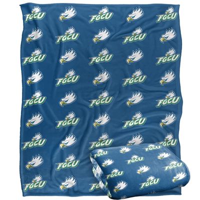 Florida Gulf Coast University Blanket, 50"x60" Logo Pattern, Silky Touch Super Soft Throw Blanket