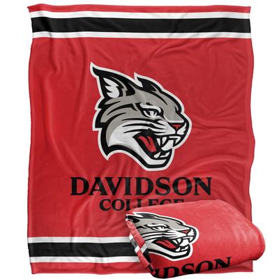 Davidson College Blanket, 50"x60" Primary Logo, Silky Touch Super Soft Throw Blanket