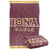 Iona College Blanket, 36"x58" Logo Dots, Silky Touch Super Soft Throw Blanket view 1