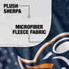 The University of Tennessee at Martin Blanket, 50"x60" Logo Dots, Silky Touch Sherpa Back Super Soft Throw Blanket view 4