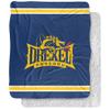 Drexel University Blanket, 50"x60" Primary Logo, Silky Touch Sherpa Back Super Soft Throw Blanket view 1