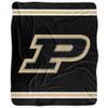 Purdue University Blanket, 50"x60" Primary Logo, Silky Touch Sherpa Back Super Soft Throw Blanket view 2