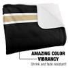 Purdue University Blanket, 50"x60" Primary Logo, Silky Touch Sherpa Back Super Soft Throw Blanket view 3