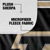 Purdue University Blanket, 50"x60" Primary Logo, Silky Touch Sherpa Back Super Soft Throw Blanket view 4