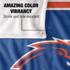 Boise State University Blanket, 50"x60" Primary Logo, Silky Touch Super Soft Throw Blanket view 4