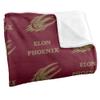 Elon University Blanket, 50"x60" Logo Pattern, Silky Touch Super Soft Throw Blanket view 3