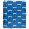 University of New Orleans Blanket, 50"x60" Logo Pattern, Silky Touch Sherpa Back Super Soft Throw Blanket view 2
