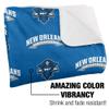 University of New Orleans Blanket, 50"x60" Logo Pattern, Silky Touch Sherpa Back Super Soft Throw Blanket view 3