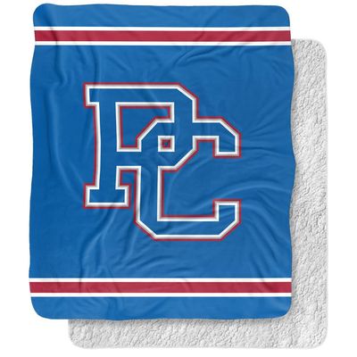 Presbyterian College Blanket, 50"x60" Primary Logo, Silky Touch Sherpa Back Super Soft Throw Blanket