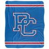 Presbyterian College Blanket, 50"x60" Primary Logo, Silky Touch Sherpa Back Super Soft Throw Blanket view 2