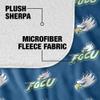 Florida Gulf Coast University Blanket, 50"x60" Logo Pattern, Silky Touch Sherpa Back Super Soft Throw Blanket view 4