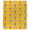 University of Idaho Blanket, 50"x60" Logo Pattern, Silky Touch Sherpa Back Super Soft Throw Blanket view 2