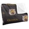Grambling State University Blanket, 36"x58" Logo Pattern, Silky Touch Super Soft Throw Blanket view 3