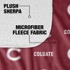 Colgate University Blanket, 50"x60" Logo Pattern, Silky Touch Sherpa Back Super Soft Throw Blanket view 4