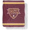 Iona College Blanket, 50"x60" Primary Logo, Silky Touch Sherpa Back Super Soft Throw Blanket view 1